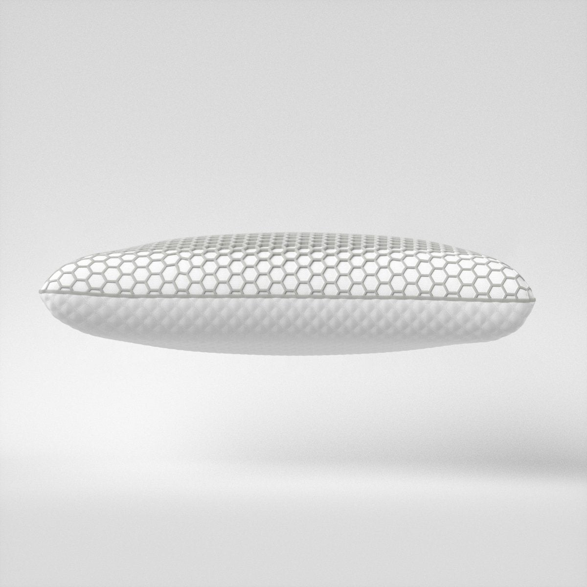 Rebound Memory Foam Pillow with Firm Core Pillow | Grey | 60 x 40 x 13cm - The Bedding & Blankets Store