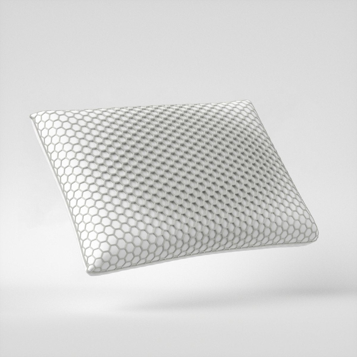 Rebound Memory Foam Pillow with Firm Core Pillow | Grey | 60 x 40 x 13cm - The Bedding & Blankets Store