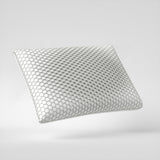 Rebound Memory Foam Pillow with Firm Core Pillow | Grey | 60 x 40 x 13cm - The Bedding & Blankets Store