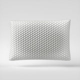 Rebound Memory Foam Pillow with Firm Core Pillow | Grey | 60 x 40 x 13cm - The Bedding & Blankets Store