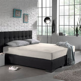 Single Jersey 135 GSM Soft Cotton Fitted Sheet | Cream | Single 80/100 x 200cm (L) x 30cm (D) - The Bedding & Blankets Store