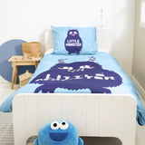 100% Cotton Duvet Cover Set | Blue | Single - 135cm (W) x 200cm (L) - The Bedding & Blankets Store