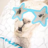 100% Cotton Duvet Cover Set No Drama Llama | White | Single - 135cm (W) x 200cm (L) - The Bedding & Blankets Store