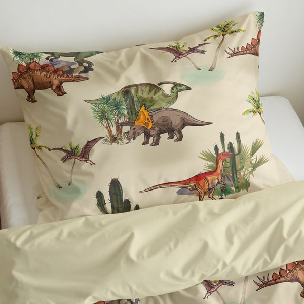 100% Microfibre Duvet Cover Set Bamdino | Green | Single Long - 140cm (W) x 200/220cm (L) - The Bedding & Blankets Store