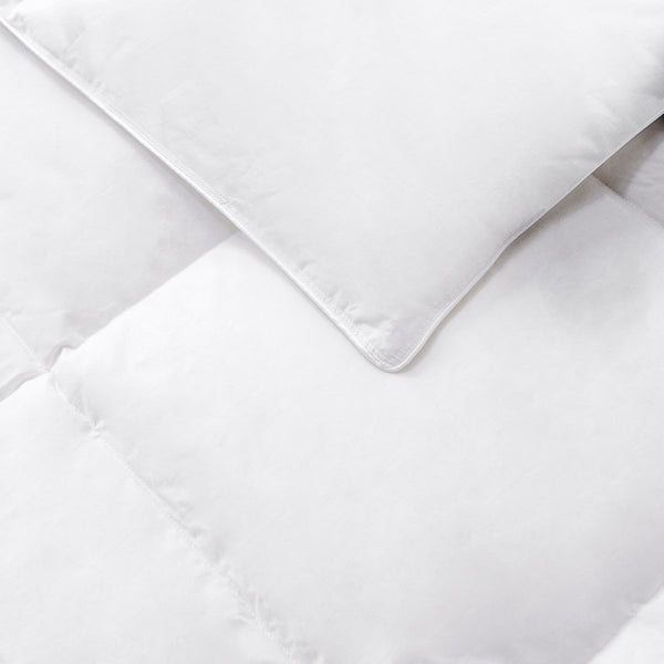 Luna Bedding Single Layer Down Duvet | White | Single - 140cm (W) x 200cm (L) - The Bedding & Blankets Store