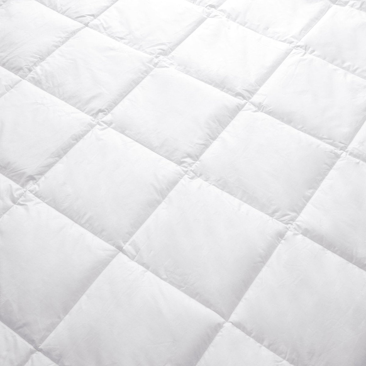 Luna Bedding Single Layer Down Duvet | White | Single - 140cm (W) x 200cm (L) - The Bedding & Blankets Store