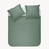 100% Bamboo Duvet Cover Set | Green | Single Long - 140cm (W) x 200/220cm (L) - The Bedding & Blankets Store