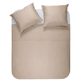 100% Bamboo Duvet Cover Set | Taupe | Single Long - 140cm (W) x 200/220cm (L) - The Bedding & Blankets Store
