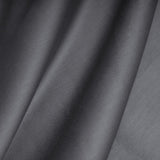 100% Cotton Satin Mattress Topper Fitted Sheet | Anthracite Grey | Single 90 x 200cm (L) x 15cm (D) - The Bedding & Blankets Store