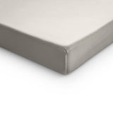 100% Cotton Satin Mattress Topper Fitted Sheet | Cream | Single 90 x 200cm (L) x 15cm (D) - The Bedding & Blankets Store