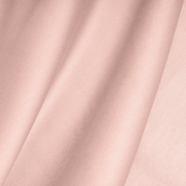 100% Cotton Satin Mattress Topper Fitted Sheet | Pink | Single 90 x 200cm (L) x 15cm (D) - The Bedding & Blankets Store