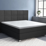 100% Cotton Satin Mattress Topper Fitted Sheet | White | Single 90 x 200cm (L) x 15cm (D) - The Bedding & Blankets Store