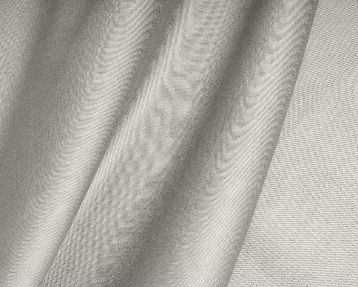 100% Cotton Satin Split - Topper Fitted Sheet | Cream | Queen 160 x 200cm (L) x 15cm (D) - The Bedding & Blankets Store
