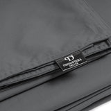 100% Egyptian Cotton Duvet Cover Set Solid | Anthracite | Single - 135cm (W) x 200cm (L) - The Bedding & Blankets Store