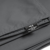 100% Egyptian Cotton Duvet Cover Set Solid | Anthracite | Single - 135cm (W) x 200cm (L) - The Bedding & Blankets Store