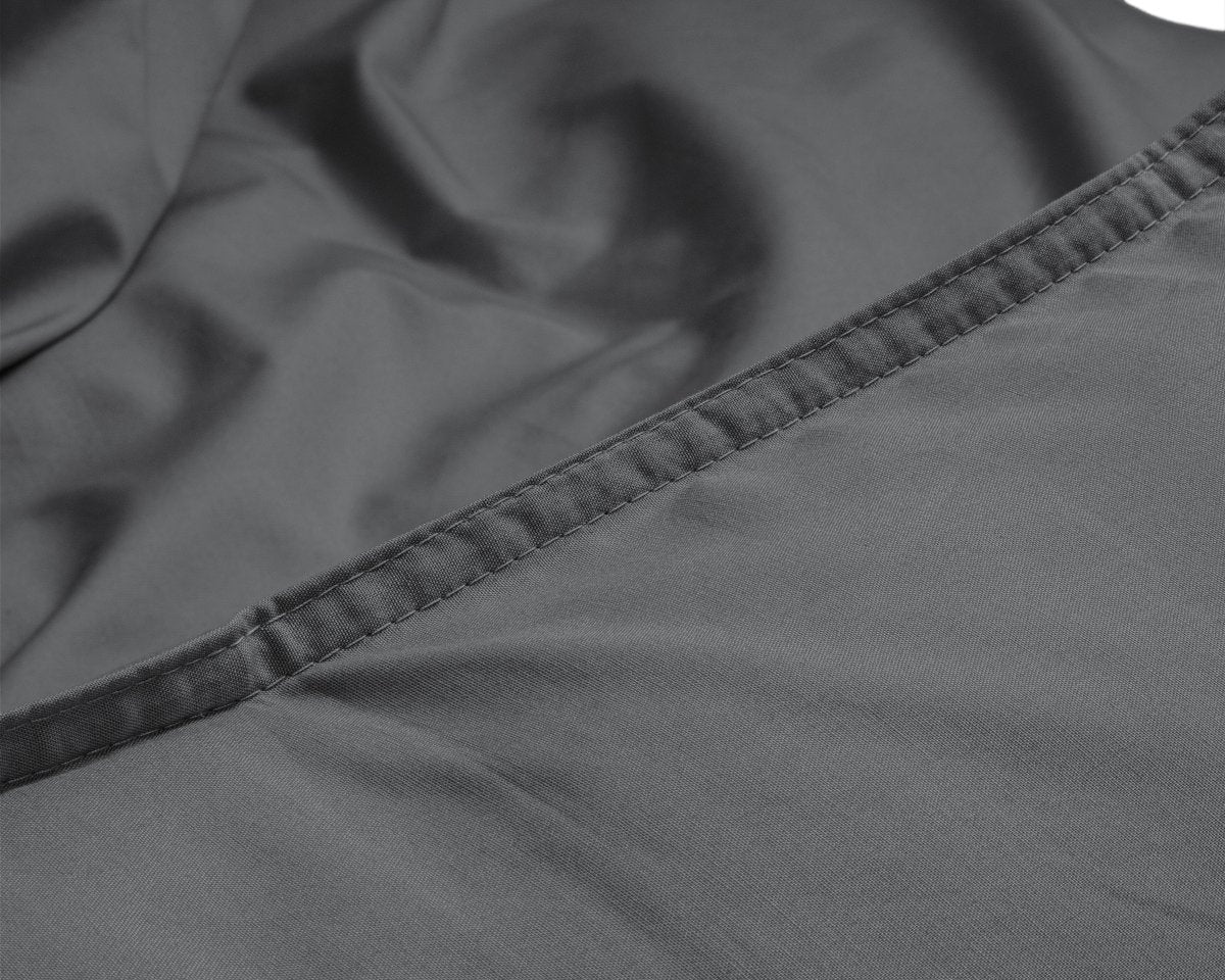 100% Egyptian Cotton Duvet Cover Set Solid | Anthracite | Single - 135cm (W) x 200cm (L) - The Bedding & Blankets Store
