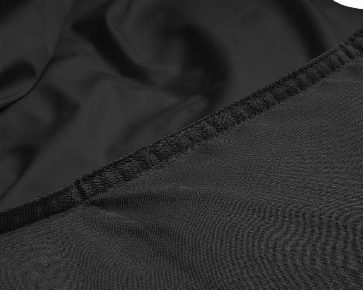 100% Egyptian Cotton Duvet Cover Set Solid | Black | Single - 135cm (W) x 200cm (L) - The Bedding & Blankets Store