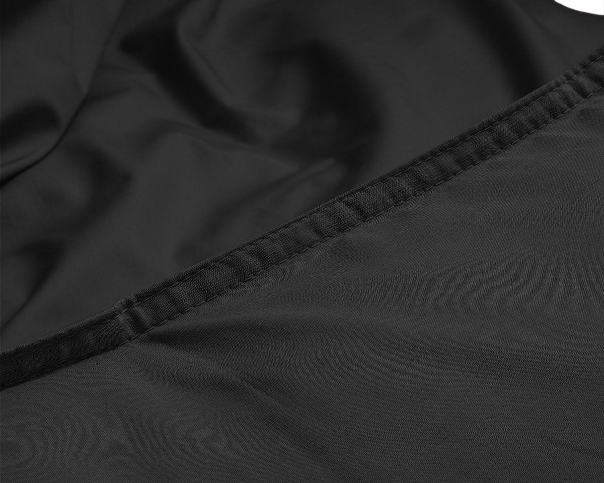 100% Egyptian Cotton Duvet Cover Set Solid | Black | Single - 135cm (W) x 200cm (L) - The Bedding & Blankets Store