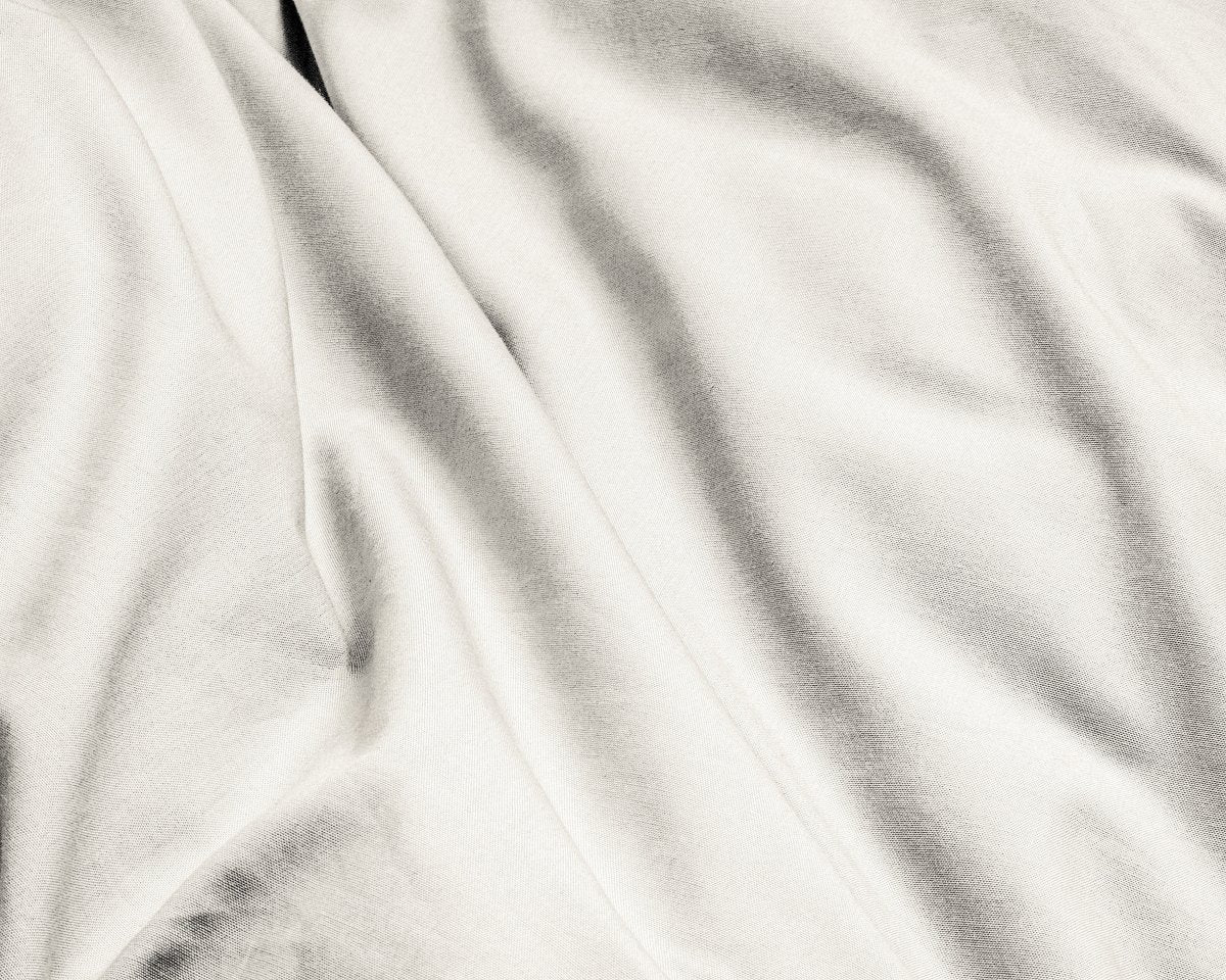 100% Egyptian Cotton Duvet Cover Set Solid | Cream | Single - 135cm (W) x 200cm (L) - The Bedding & Blankets Store