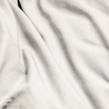 100% Egyptian Cotton Duvet Cover Set Solid | Cream | Single - 135cm (W) x 200cm (L) - The Bedding & Blankets Store