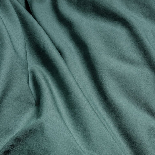 100% Egyptian Cotton Duvet Cover Set Solid | Dark Green | Single - 135cm (W) x 200cm (L) - The Bedding & Blankets Store