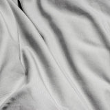100% Egyptian Cotton Duvet Cover Set Solid | Grey | Single - 135cm (W) x 200cm (L) - The Bedding & Blankets Store