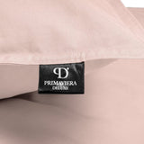 100% Egyptian Cotton Duvet Cover Set Solid | Pink | Single - 135cm (W) x 200cm (L) - The Bedding & Blankets Store