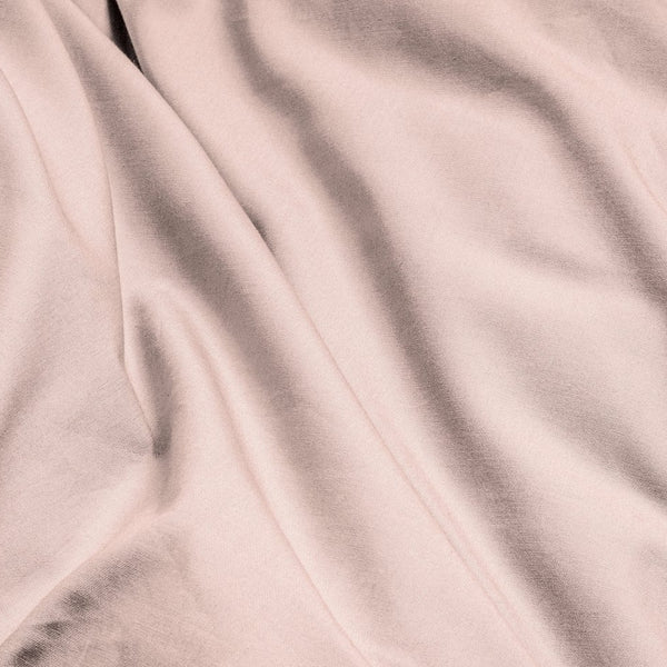 100% Egyptian Cotton Duvet Cover Set Solid | Pink | Single - 135cm (W) x 200cm (L) - The Bedding & Blankets Store