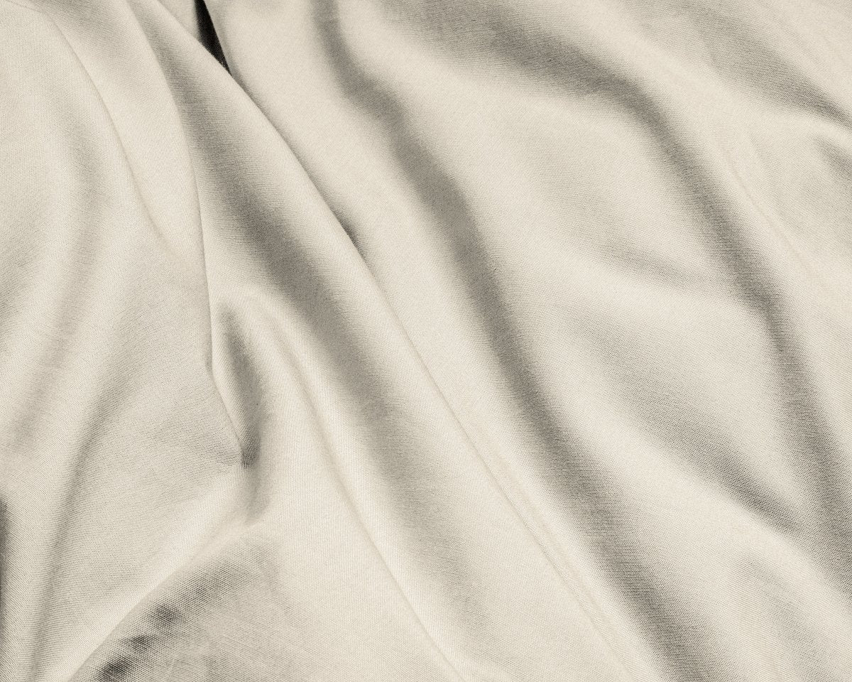 100% Egyptian Cotton Duvet Cover Set Solid | Sand | Single - 135cm (W) x 200cm (L) - The Bedding & Blankets Store