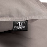 100% Egyptian Cotton Duvet Cover Set Solid | Taupe | Single - 135cm (W) x 200cm (L) - The Bedding & Blankets Store