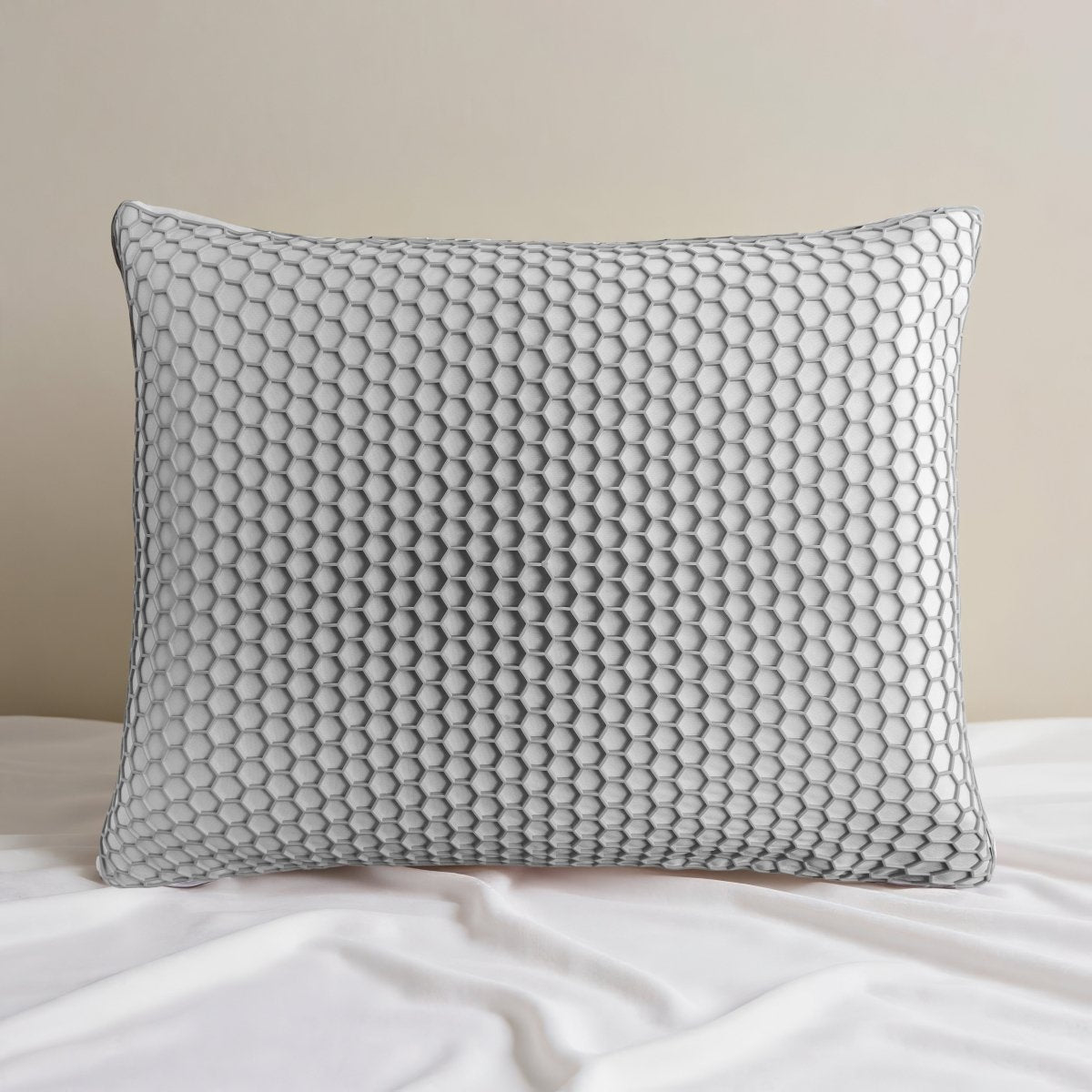 Adjustable Memory Foam Pillow | Grey | 45 x 60cm - The Bedding & Blankets Store