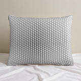 Adjustable Memory Foam Pillow | Grey | 45 x 60cm - The Bedding & Blankets Store