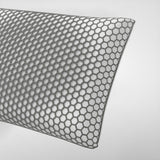 Memory Foam Pillow with Firm Core | Grey | 60 x 40 x 13cm - The Bedding & Blankets Store