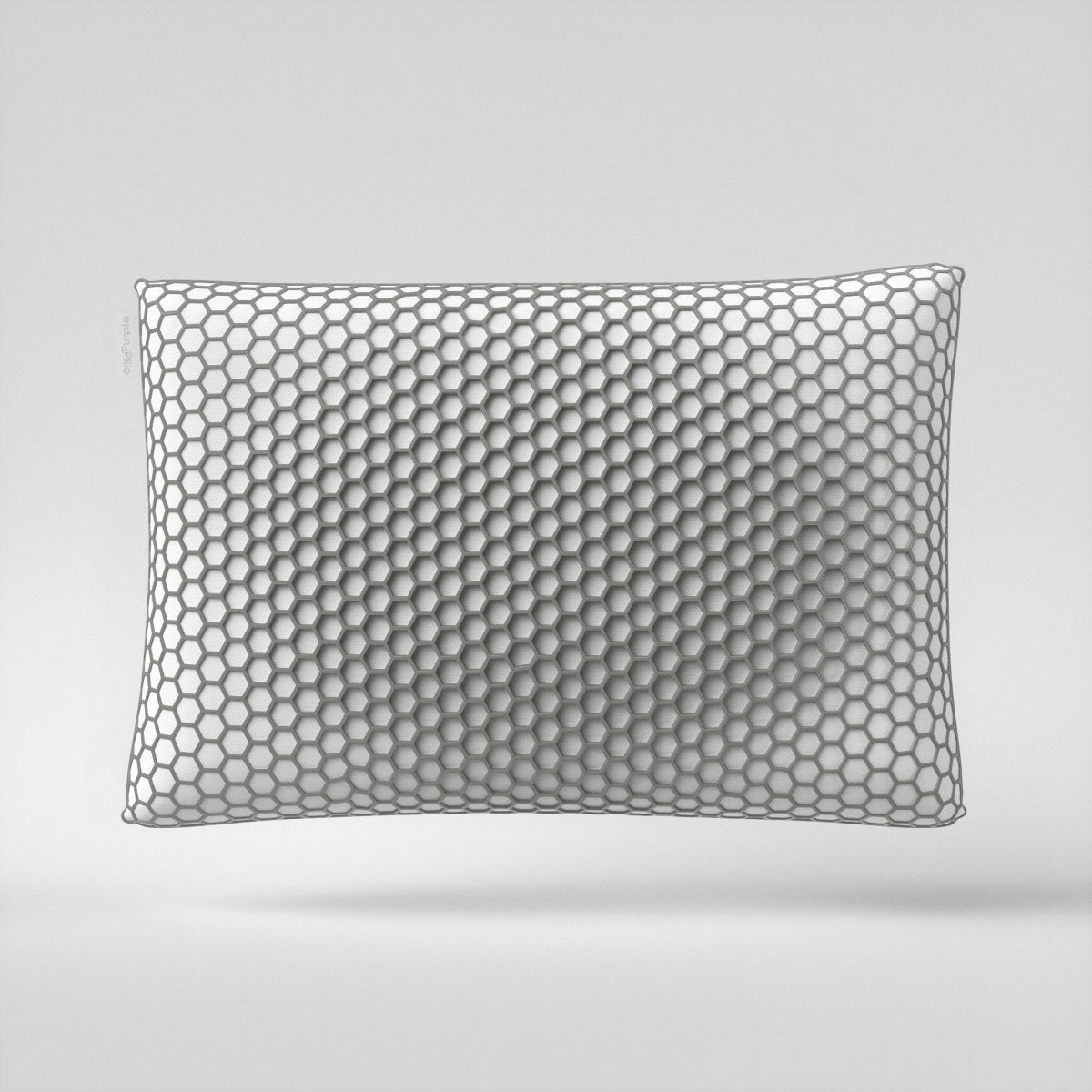 Memory Foam Pillow with Firm Core | Grey | 60 x 40 x 13cm - The Bedding & Blankets Store