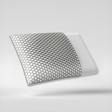 Memory Foam Pillow with Firm Core | Grey | 60 x 40 x 13cm - The Bedding & Blankets Store