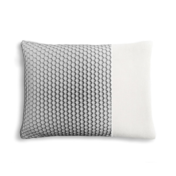 Memory Foam Pillow with Firm Core | Grey | 60 x 40 x 13cm - The Bedding & Blankets Store