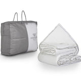 Percale Cotton Touch All - Season Duvet | White | Single - 140cm (W) x 200cm (L) - The Bedding & Blankets Store