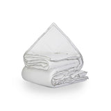 Percale Cotton Touch All - Season Duvet | White | Single - 140cm (W) x 200cm (L) - The Bedding & Blankets Store