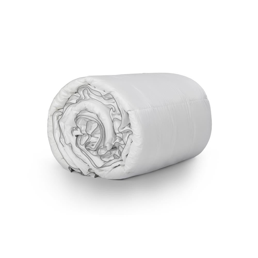 Percale Cotton Touch All - Season Duvet | White | Single - 140cm (W) x 200cm (L) - The Bedding & Blankets Store