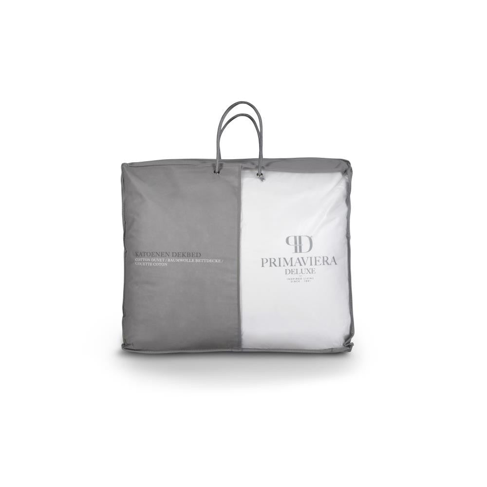 Percale Cotton Touch All - Season Duvet | White | Single - 140cm (W) x 200cm (L) - The Bedding & Blankets Store