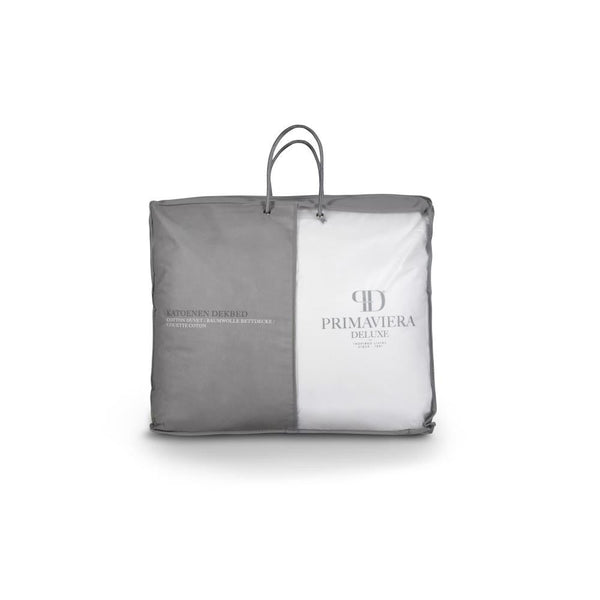 Percale Cotton Touch All - Season Duvet | White | Single - 140cm (W) x 200cm (L) - The Bedding & Blankets Store