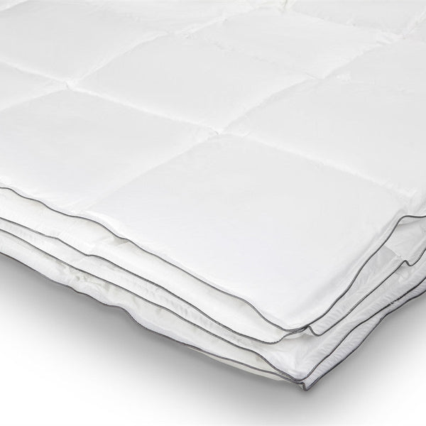 Percale Cotton Touch All - Season Duvet | White | Single - 140cm (W) x 200cm (L) - The Bedding & Blankets Store