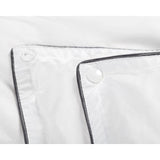 Percale Cotton Touch All - Season Duvet | White | Single - 140cm (W) x 200cm (L) - The Bedding & Blankets Store
