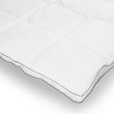 Percale Cotton Touch Lightweight Duvet | White | Single - 140cm (W) x 200cm (L) - The Bedding & Blankets Store