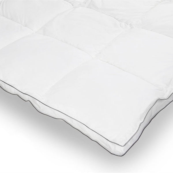 Percale Cotton Touch Lightweight Duvet | White | Single - 140cm (W) x 200cm (L) - The Bedding & Blankets Store