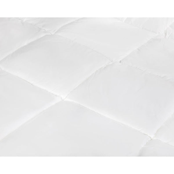 Percale Cotton Touch Lightweight Duvet | White | Single - 140cm (W) x 200cm (L) - The Bedding & Blankets Store