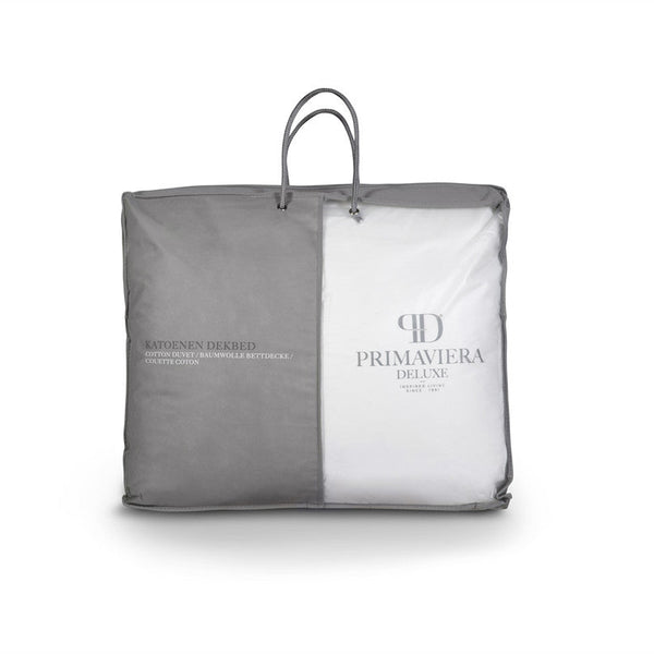 Percale Cotton Touch Lightweight Duvet | White | Single - 140cm (W) x 200cm (L) - The Bedding & Blankets Store
