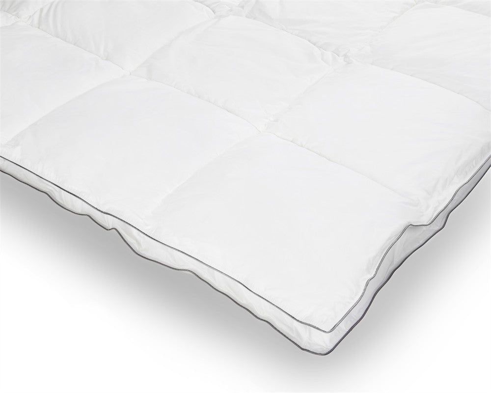Percale Cotton Touch Lightweight Duvet | White | Single - 140cm (W) x 200cm (L) - The Bedding & Blankets Store