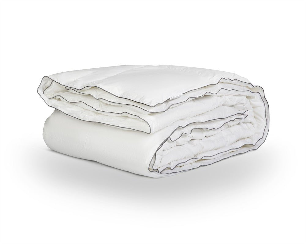 Percale Cotton Touch Lightweight Duvet | White | Single - 140cm (W) x 200cm (L) - The Bedding & Blankets Store