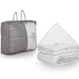 Percale Cotton Touch Lightweight Duvet | White | Single - 140cm (W) x 200cm (L) - The Bedding & Blankets Store